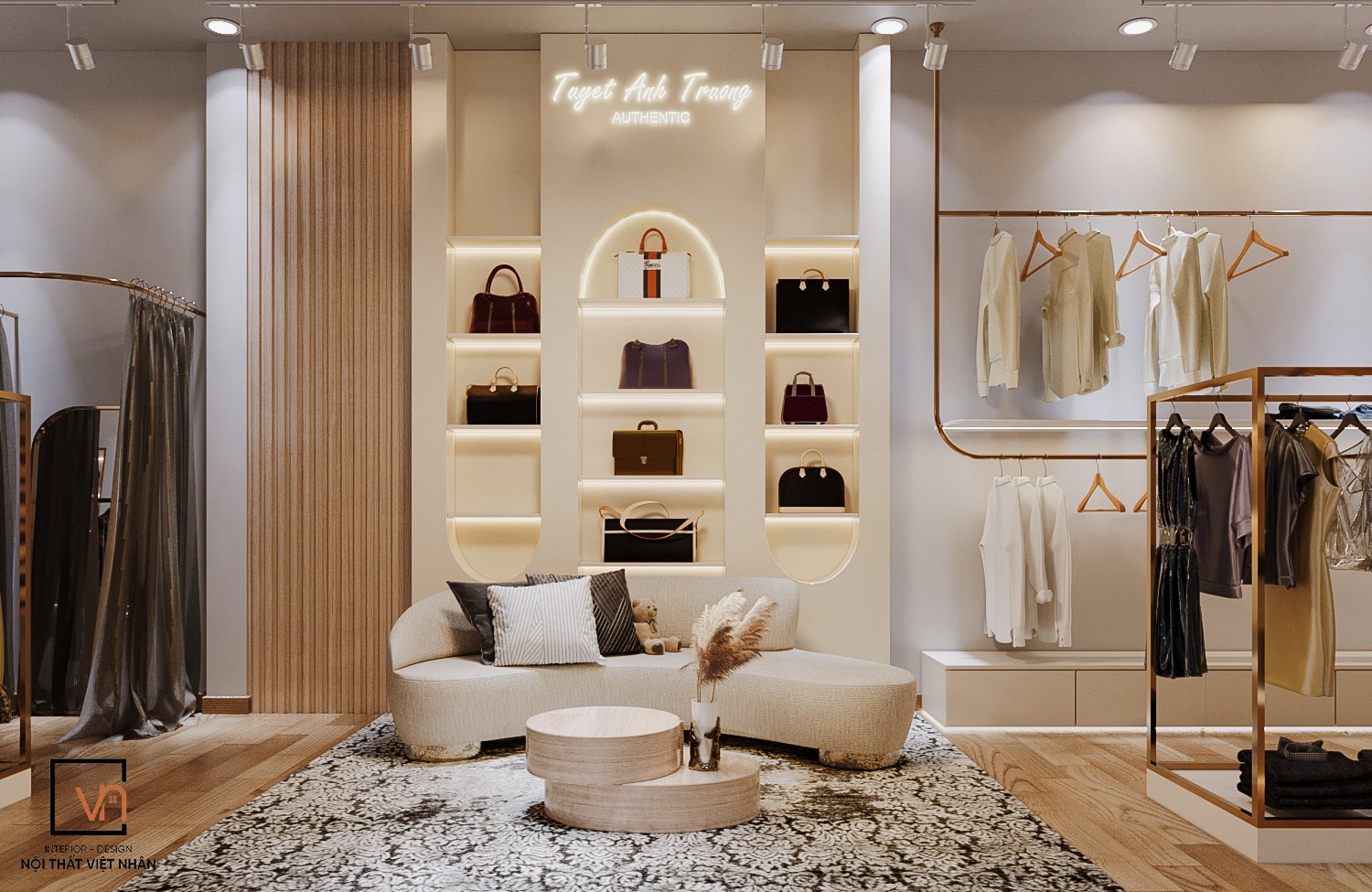 Thiết kế shop thời trang tại Bình Phước